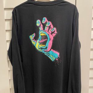 Santa Cruz Skateboards Screaming Hand Long Sleeve